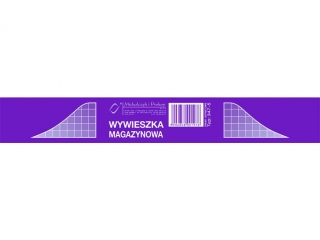 Druk-WM Wywieszka magazynowa (a50)