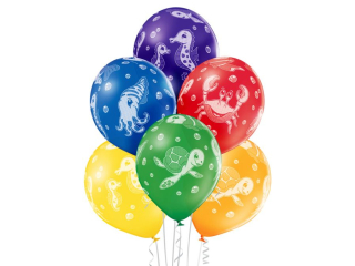 Balony BN06-364 - Podwodny świat - op. 6 szt. PROM