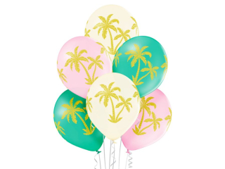 Balony BN06-317 - Palmy - op. 6 szt. PROM