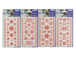 Kalkomiania na jajka TRS 315 czerwona