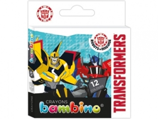 Kredki BAMBINO 12 kolorów Transformers