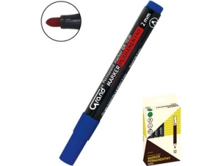 Marker permanent Grand okrgy  A12 sztuk niebieski (P)