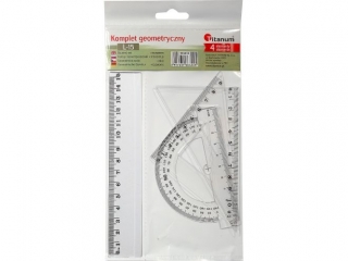 KOMPLET GEOMETRYCZNY 4EL 15CM