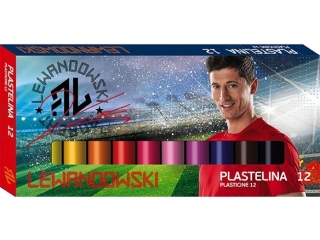 Plastelina 10 kolorów MAJEWSKI Robert Lewandowski