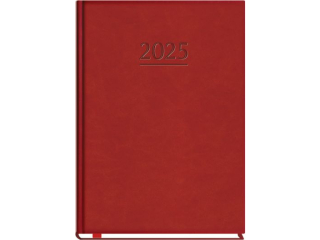 Kalendarz książkowy MP A5 Popularny 2024 - bordo