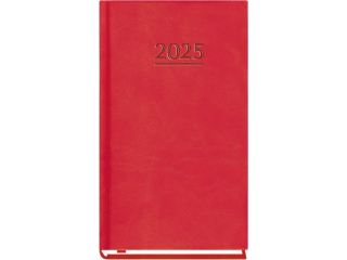 Kalendarz kieszonkowy MP 2024 - czerwony