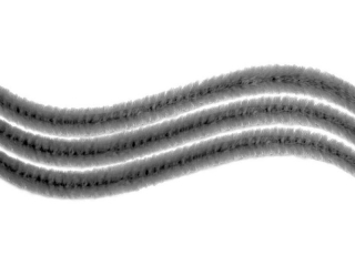 Druciki dekoracyjne 0, 6x50cm bia�e 15szt.