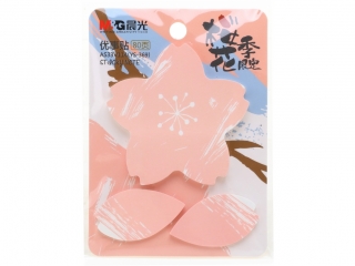 Karteczki samoprzylepne Cherry Blossom; 7,6x7,6cm, 80ark, MG