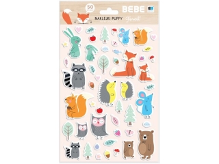 BBI NAKLEJKI PUFFY BB KIDS PASTEL[10x500   (0 proc)