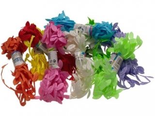 �a�cuszek ozdobny wz�r: listki  d�ugo��: 3 m ilo��: 10 szt kolor: mix