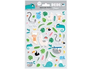 BBI NAKLEJKI PUFFY BB KIDS TROPIC[10x500   (0 proc)