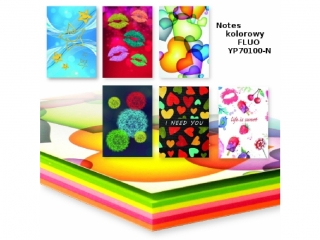 NOTES KOLOROWY YP70100-N FLUO(sz)