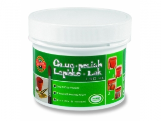 Lakier-klej KOH-I-NOOR 150ml do techniki serwetkowej (decoup
