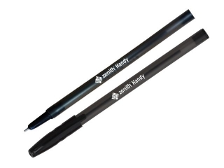 D�ugopis ze skuwk� 0,7 mm ZENITH HANDY czarny - 6 szt. opp bag  [opakowanie=25szt]
