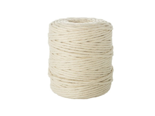 Sznurek bawełniany do makramy SBK-21 piaskowy 5mm x 100m (splot 21 nitek)