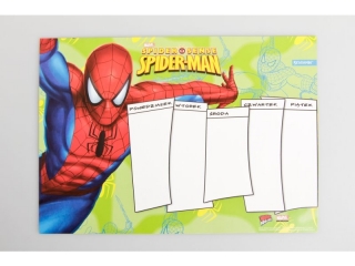 Plan lekcji z magnesem BENIAMIN Spider-Man