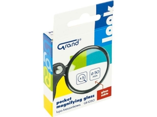 Lupa szklana GRAND - szk�o powi�kszaj�ce 50 mm GR-1050 kieszonkowa