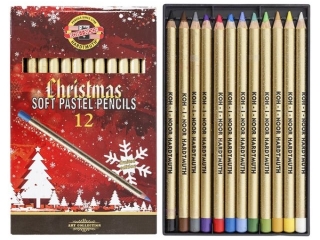 KIN ZESTAW 8832/12 PASTELI GIOCONDA  W DREWNIE BN