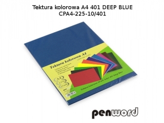 BRYSTOL/TEKTURA KOL. A4 401 DEEP BLUE/GRANATOWACPA4-225-10 (SZPSH)