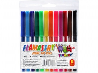 Flamastry FUN&JOY 12 kolorów