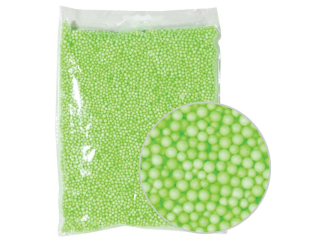 Kulki styropianowe KSK-6-1270 zielone 4mm, 10g.