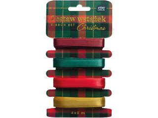 Zestaw wst��ek 4x2m CHRISTMAS
