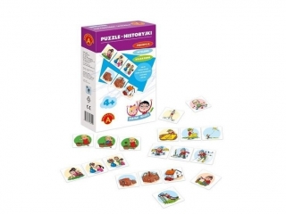 PUZZLE HISTORYJKI-ZABAWA I NAUKA