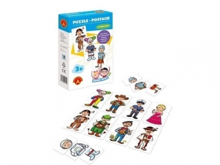 PUZZLE POSTACIE-ZABAWA I NAUKA (1839)