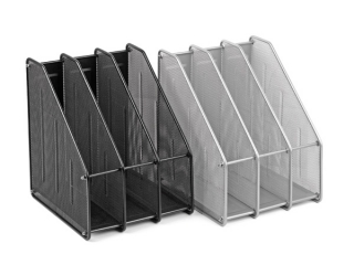 Segregator na dokumenty siatka 3P czarny FO30568