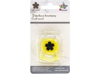 Dziurkacz z motywem 18mm wz�r nr 5 Kwiatek pe�ny