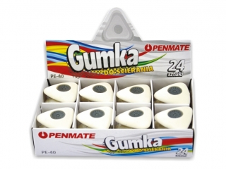 Gumka do ścierania PENMATE trójkątna PE-40