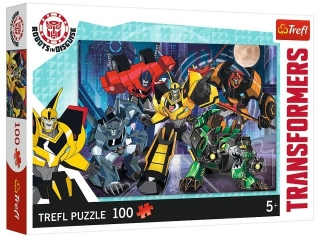 Puzzle  100 TREFL Dru¿yna Autobotów / Transformers Robots in Disquise