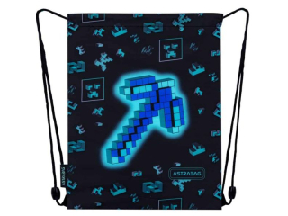 Worek na obuwie ASTRABAG DARK PIXEL, AD1