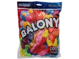 Balony metalizowane 12" 2247 op. 100 szt.