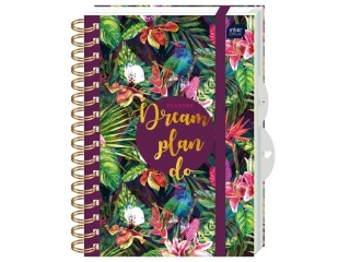 Kołobrulion A5 120k. INTERDRUK Bullet journal dream planner