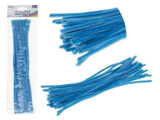 Druciki kreatywne  długość : 30  cm  ilość : 40 szt kolor: morski
