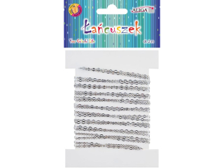 Łańcuszek ZWB-3605 w kolorze srebrnym, rozm. 2, 5mm, dł. 2m