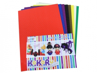 Tektura falista A4 8 arkuszy mix TREND PAS-2613 cena za arkusz