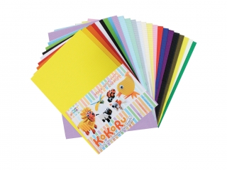 Tektura falista A4 24 arkusze mix kolor�w PAS-5355 cena za arkusz