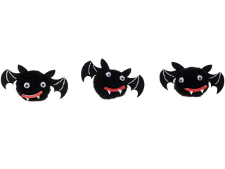 Nietoperze pompony ilość : 3 szt