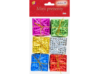 Prezenty mini GIF-4343 rozm. 4, 8cm, op. 6szt.