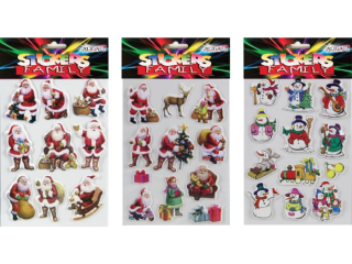 Naklejka NKX-3519 świąteczna 10x14cm