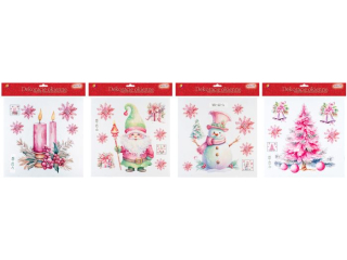 Witraż WB-42 z brokatem, rozm. 30x30cm