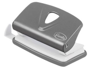 Dziurkacz 10 kartek  METAL szary FR91669 [opakowanie=12szt]