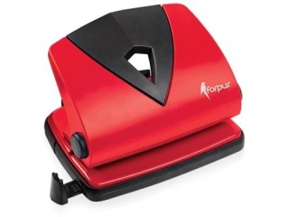 Dziurkacz 30 kartek  METAL czerwony FO61553