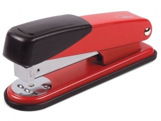 Zszywacz 15 kartek czerwony FO61214 [opakowanie=12szt]