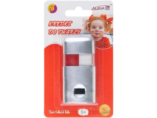 Kredki FC-2 w sztyfcie, do malowania twarzy i ciała, barwy narodowe