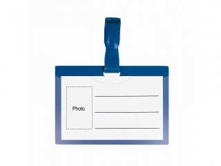 Identyfikator plastikowy z klipem FR91633 [opakowanie=100szt]