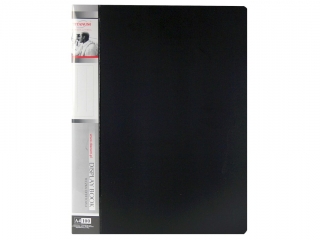 Teczka ofertowa PP TITANUM A4 100 kieszeni czarna (TO100BC)