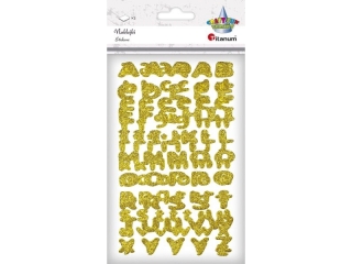 Naklejka (nalepka) Titanum Craft-Fun Series alfabet (21TX-092814)